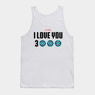 I Love You 3000 v3 (black) Tank Top